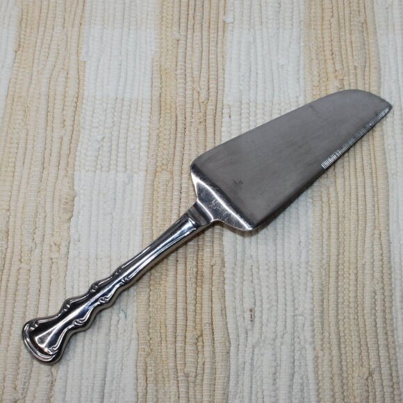 VTG TOWLE STAINLESS PIE SERVER WEIGHTED HANDLE SERRATED BACK EDGE JAPAN TWS111 - Picture 6 of 13